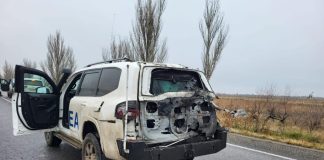 Russian Drone Strikes IAEA Vehicle Near Zaporizhzhia Nuclear Power Plant