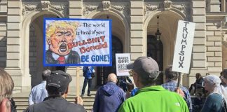 Protests Held Across Europe Against President Trump and Adviser Elon Musk