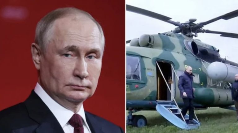 Staged Drone Attack on Putin’s Helicopter Was Kremlin Media Operation, Sources Say