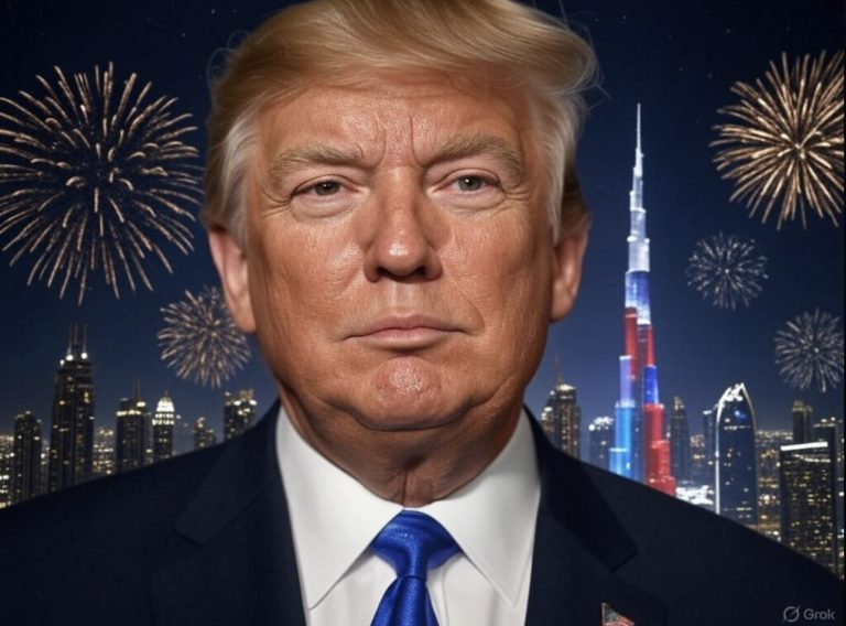 Trump in Dubai