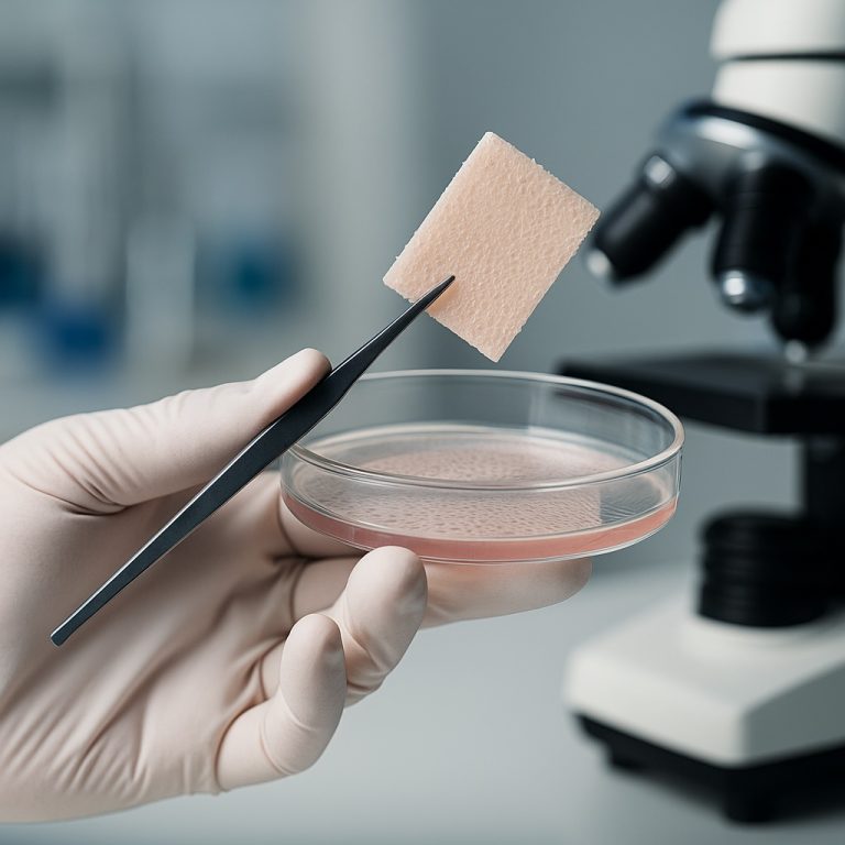 Israeli Scientists Grow Lab-Made Skin from Patients’ Own Cells to Accelerate Wound Healing
