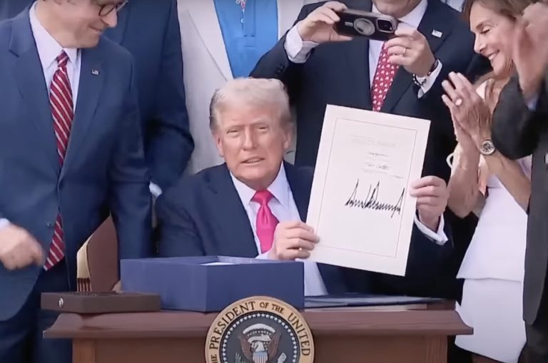 Trump Signs Sweeping Tax and Spending Bill into Law at Fourth of July Ceremony
