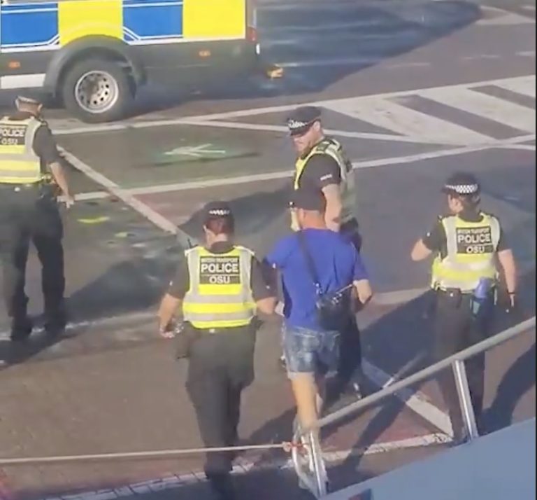 Tommy Robinson Arrested Over Alleged Assault at St Pancras Station