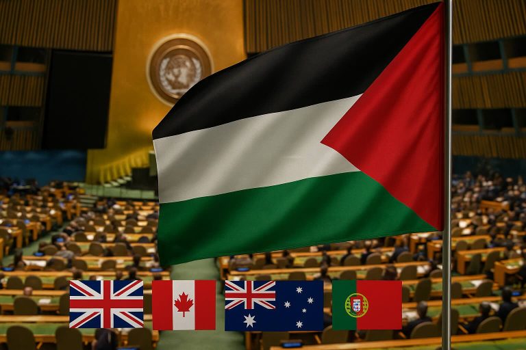 UK, Canada and Australia recognise Palestine as France signals move