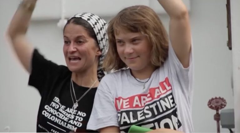 Israel weighs ‘terrorist-level’ detention plan for Thunberg as Gaza flotilla regroups