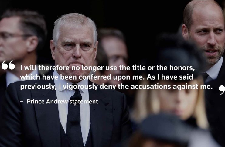Prince Andrew: Titles Surrendered, Reputation Tarnished Prince Andrew
