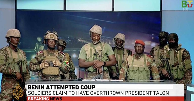 Benin Government Says Coup Attempt Foiled After State TV Hijacked Benin