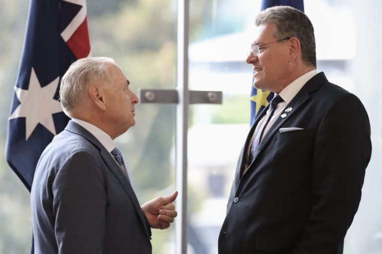 EU and Australia signal movement towards long-delayed trade deal