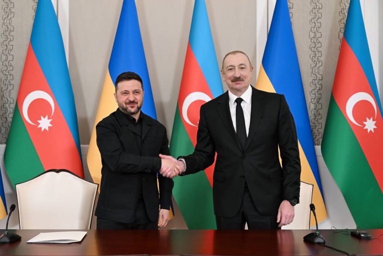 Ukraine and Azerbaijan deepen security ties as Zelenskyy visits Gabala