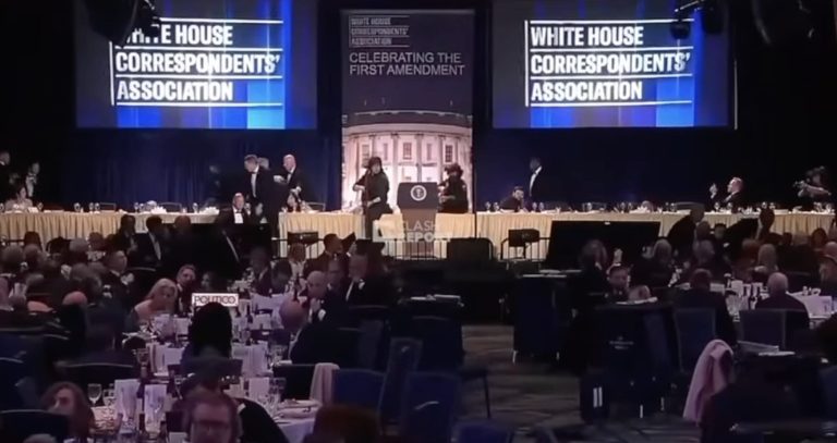Trump Unharmed After Gunfire Disrupts White House Correspondents’ Dinner