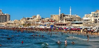 Gaza’s Summer Heat Turns Polluted Shoreline Into a Humanitarian Risk
