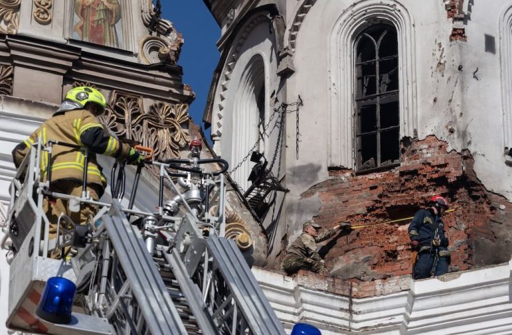 Kyiv Lavra Repairs Could Take Two Years After Russian Strike